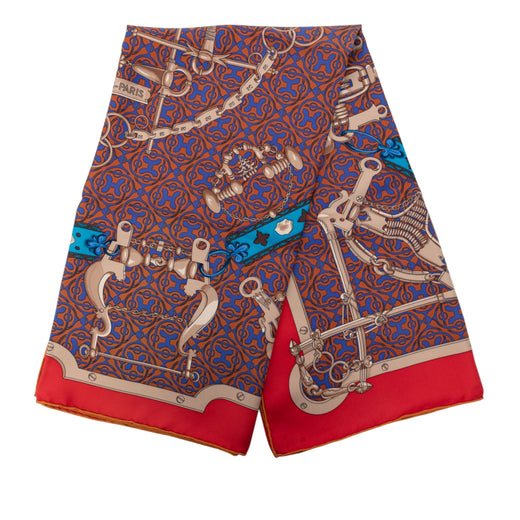 Mors et Gourmettes Silk Scarf 90 - Image 1