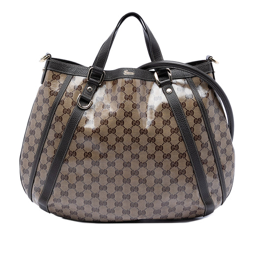 GG Crystal Abbey D Ring Convertible Tote - Image 1