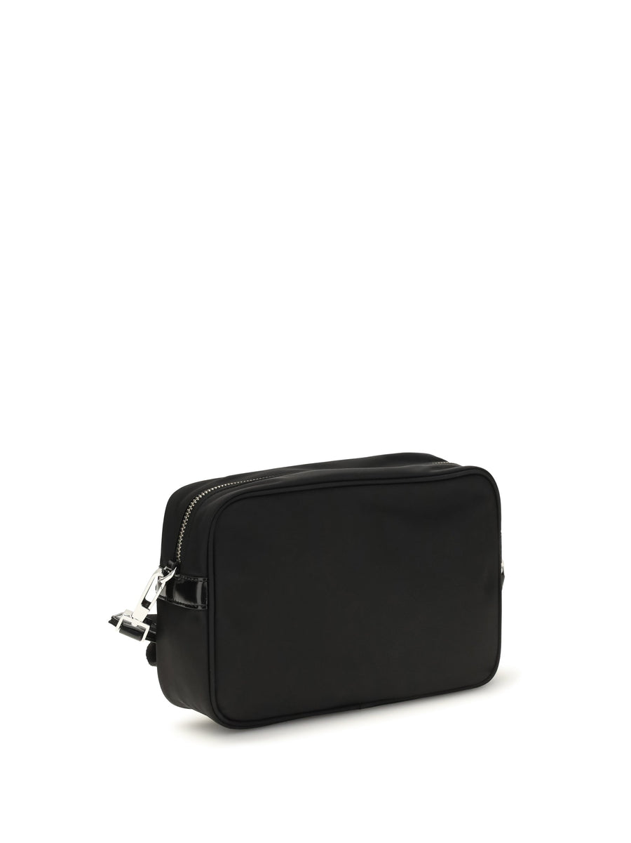 Tory Burch Virginia Shoulder Bag — Black Polyamide