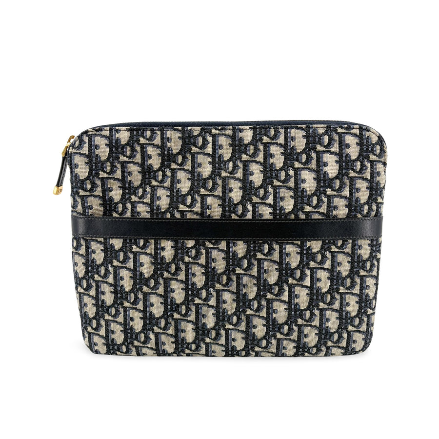 Christian Dior Travel Kit Oblique Canvas Beige Accessory