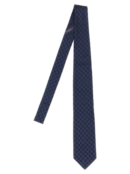 Gucci Double G Necktie — Navy Neckties