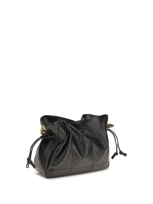 Saint Laurent Jamie Shoulder Bag — Black Lambskin