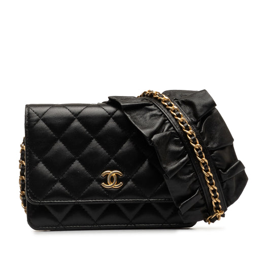 Lambskin Romance Wallet On Chain - Image 1