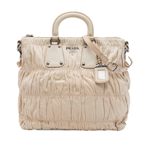 Nappa Gaufre Satchel - Image 1