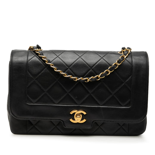 Medium Lambskin Diana Full Flap - Image 1