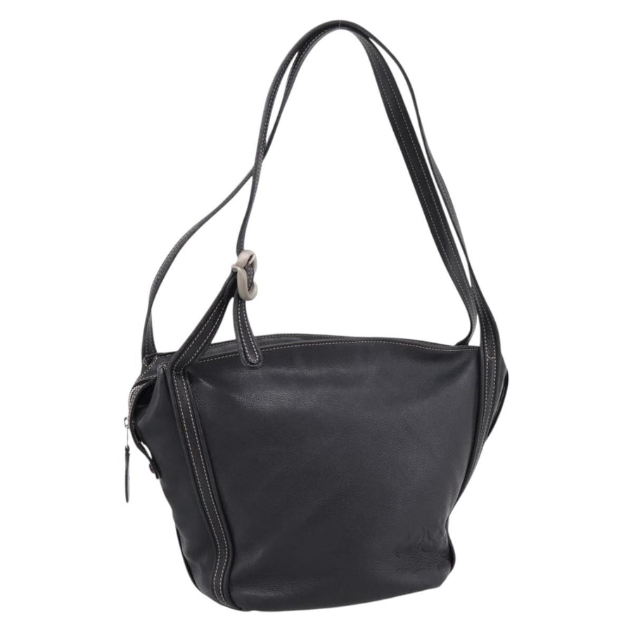 Loewe Shoulder Bag Leather Black