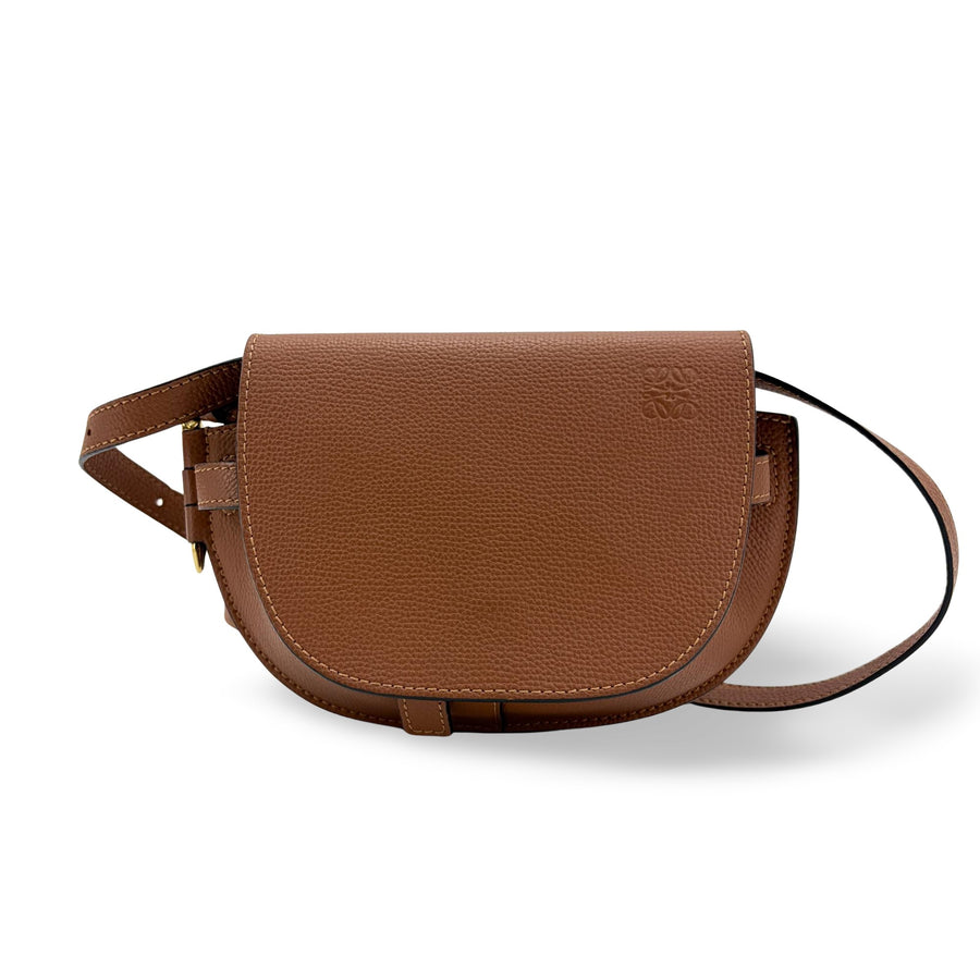 Loewe Gate Leather Brown Bag