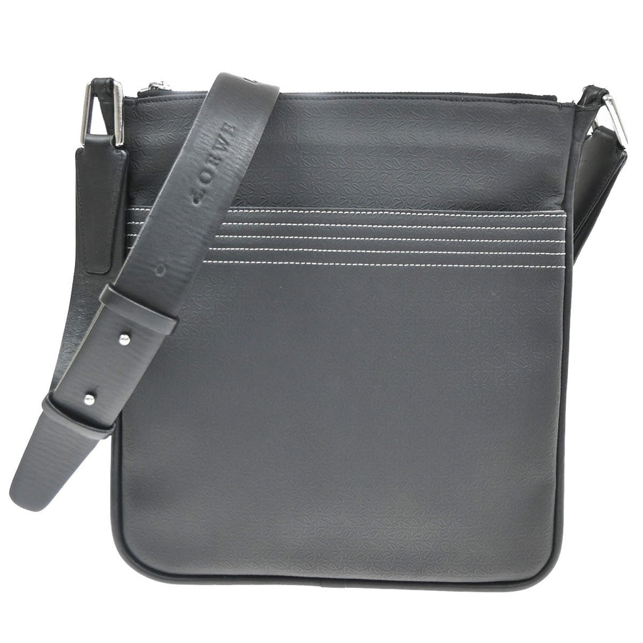 Loewe Repeat Anagram Canvas Black Bag