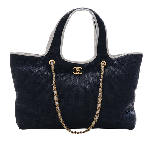Large Raffia Coco Beach Tote - Image 1