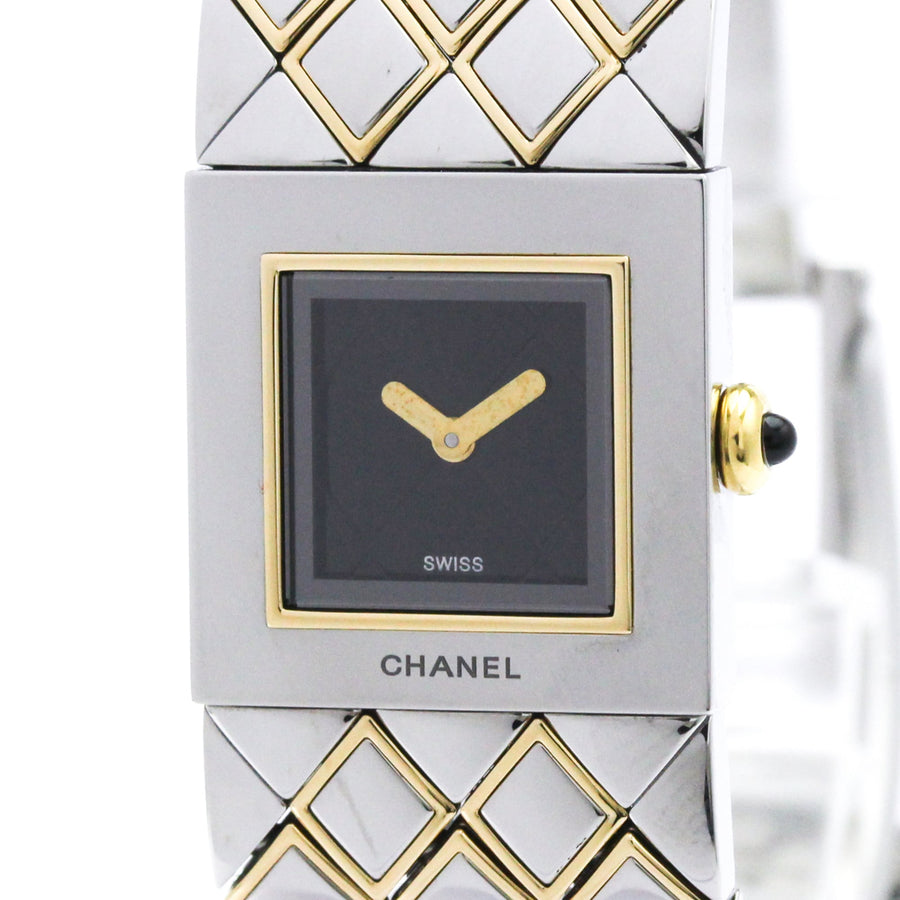 Chanel Matelasse Quartz Stainless Steel Watches