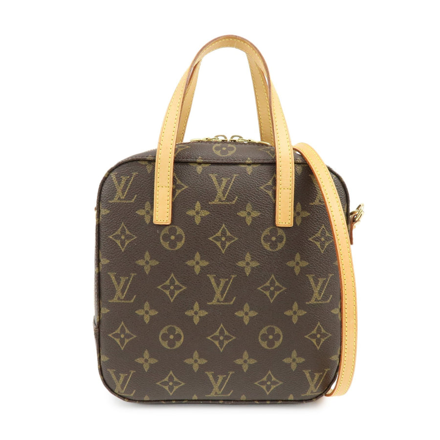 Louis Vuitton Spontini Monogram Canvas Brown Bag