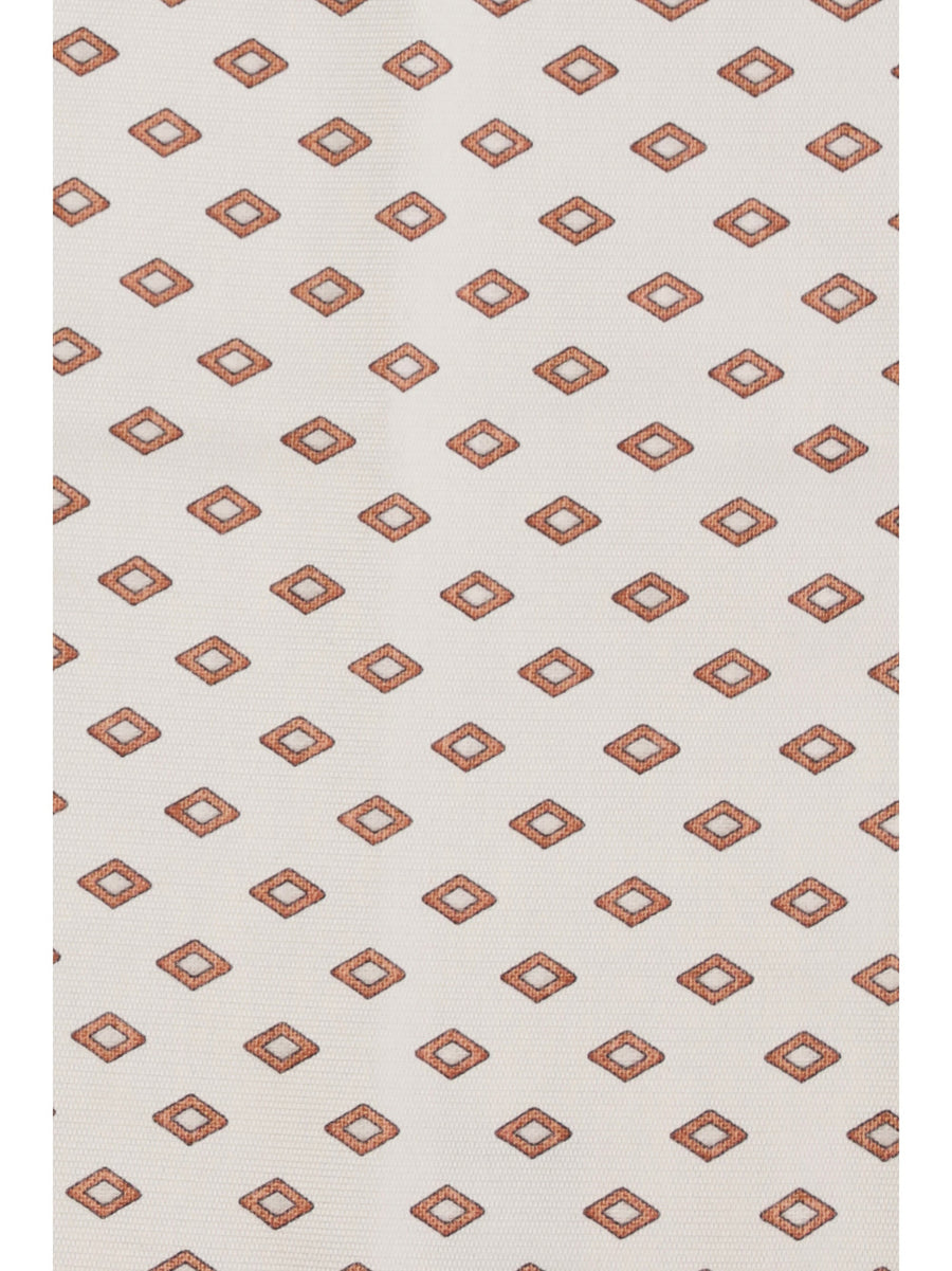 Brunello Cucinelli Diamond Motif Silk Scarf — Multicolor Scarfs