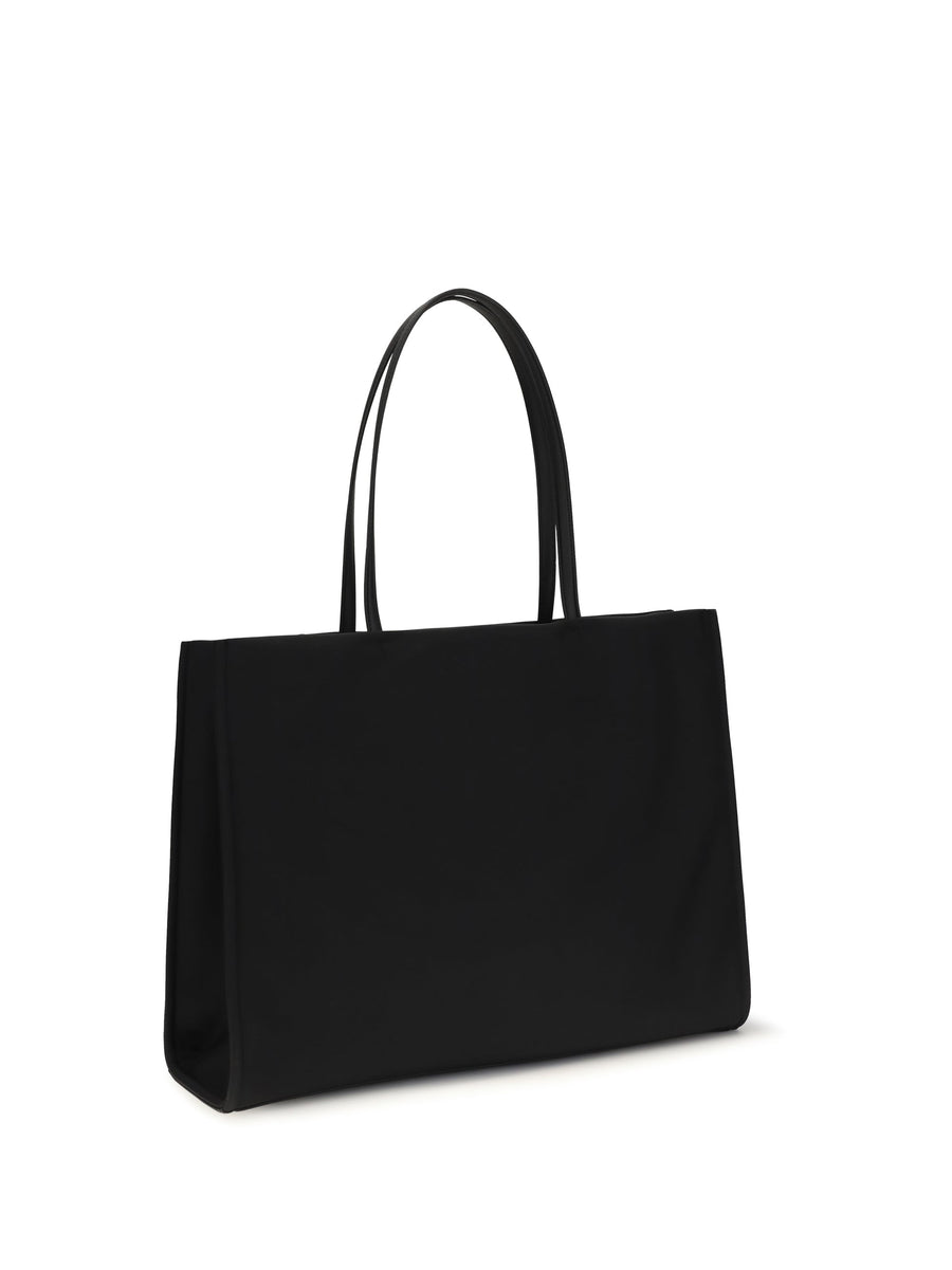 Tory Burch Ella Tote Bag — Black Nylon