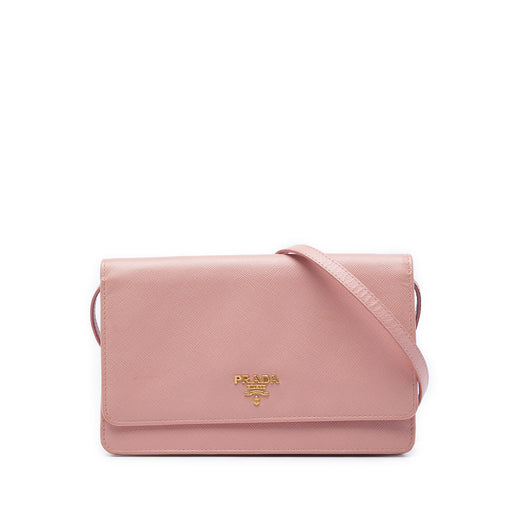 Saffiano Wallet on Strap - Image 1