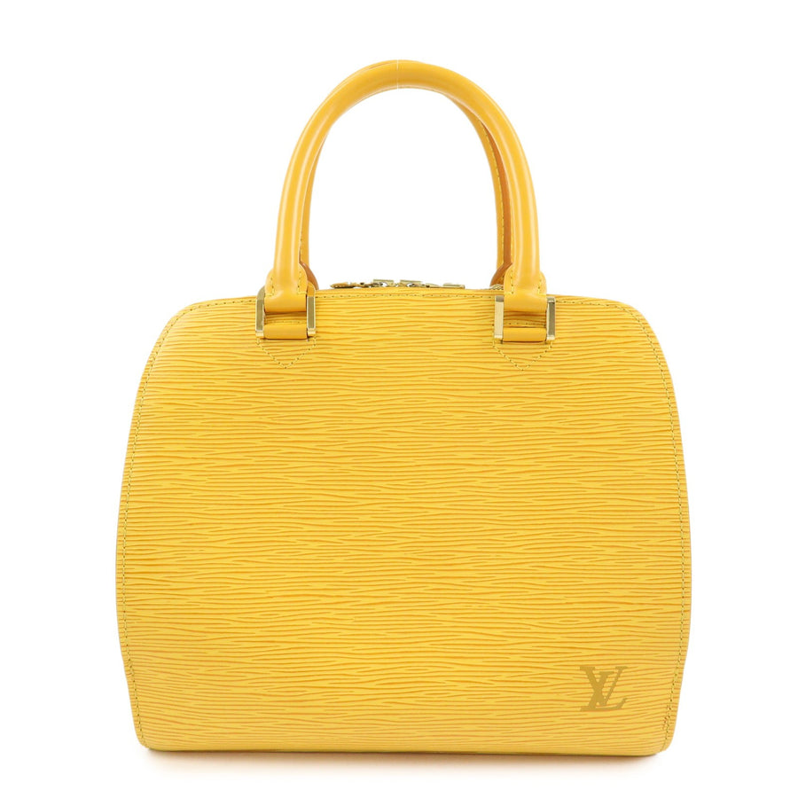 Louis Vuitton Pont Neuf Epi Leather Yellow Bag