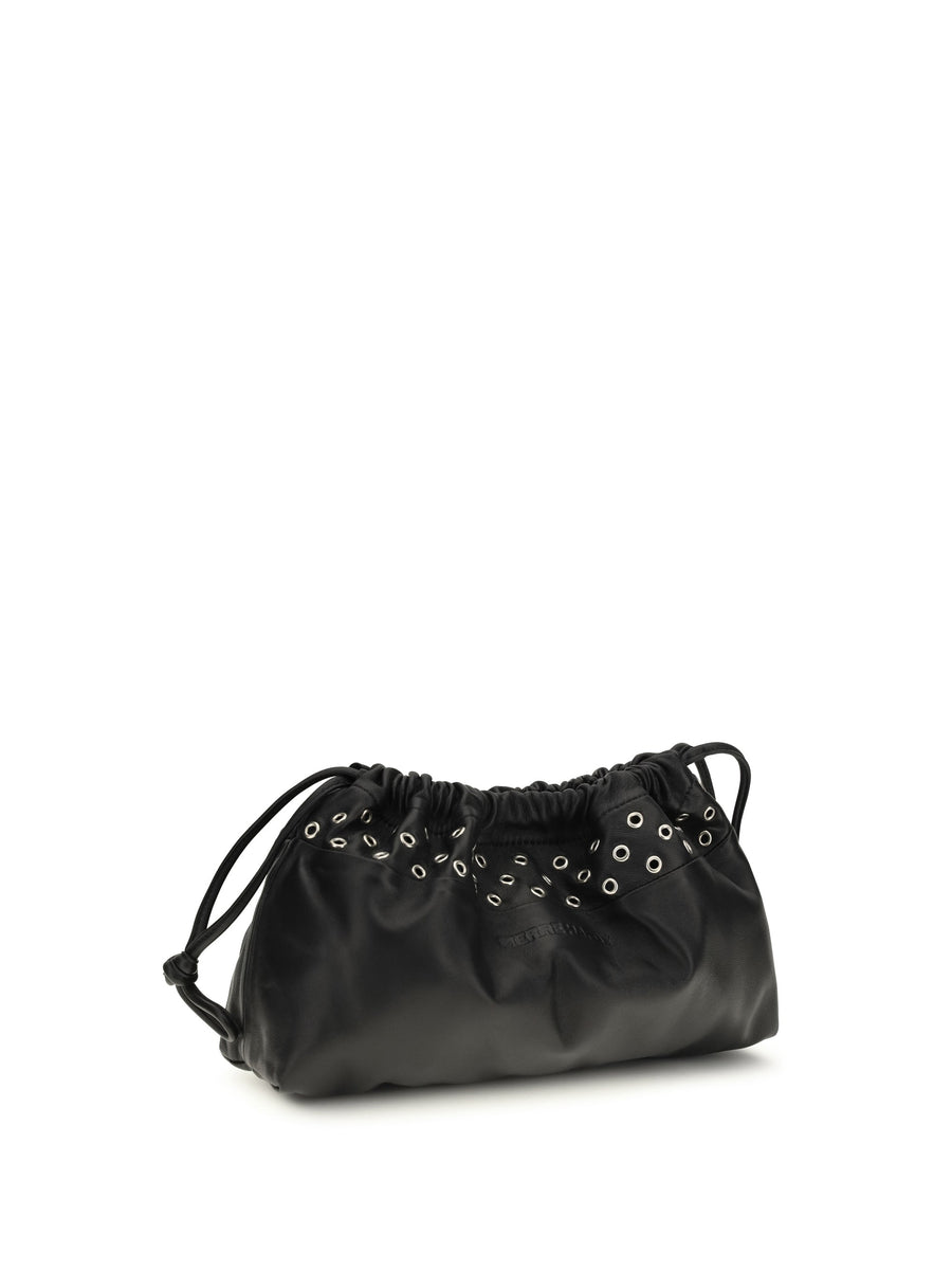Pierre Hardy Shoulder Bag — Black Lambskin