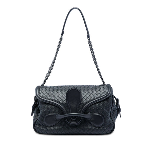 Nappa Intrecciato Rialto Shoulder Bag - Image 1