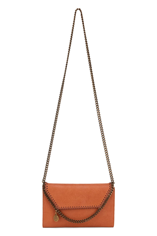 Stella Mccartney Falabella Shoulder Bag — Orange Polyester