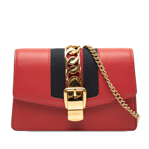 Super Mini Calfskin Sylvie Chain Crossbody - Image 1