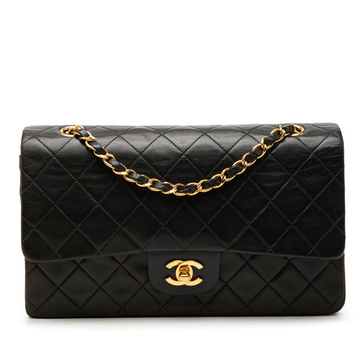 Medium Classic Lambskin Double Flap - Image 1