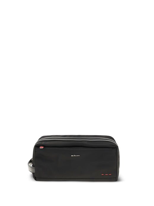 Kiton Nylon Wallet — Black