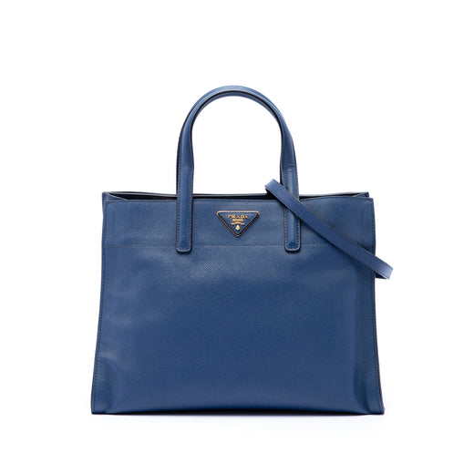 Saffiano Soft Triple Pocket Tote - Image 1