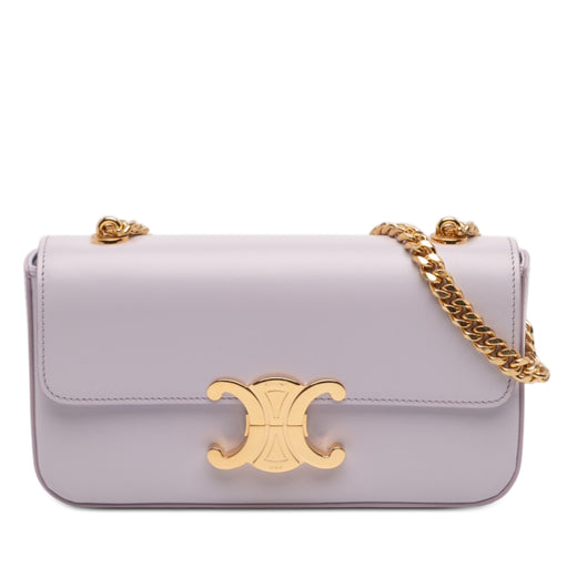 Shiny Calfskin Claude Chain Shoulder Bag - Image 1