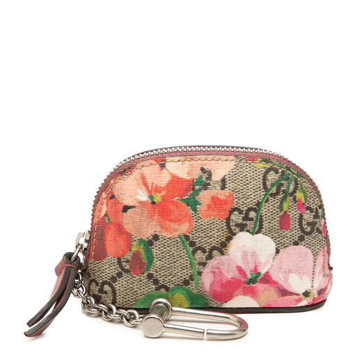 GG Supreme Blooms Chain Coin Pouch - Image 1