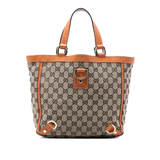 GG Canvas Abbey D Ring Tote - Image 1