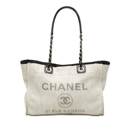 Small Canvas Deauville Tote - Image 1