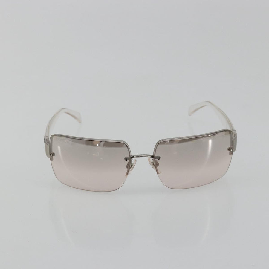 Chanel Logo Cc Plastic Clear Accessory