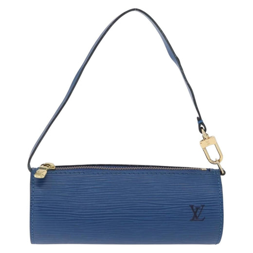 Louis Vuitton Soufflot Pochette Epi Leather Blue Bag