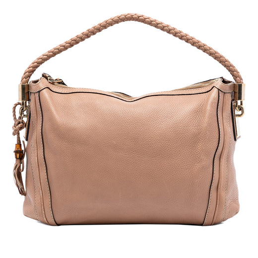 Medium Pebbled Calfskin Bella Shoulder Bag - Image 1