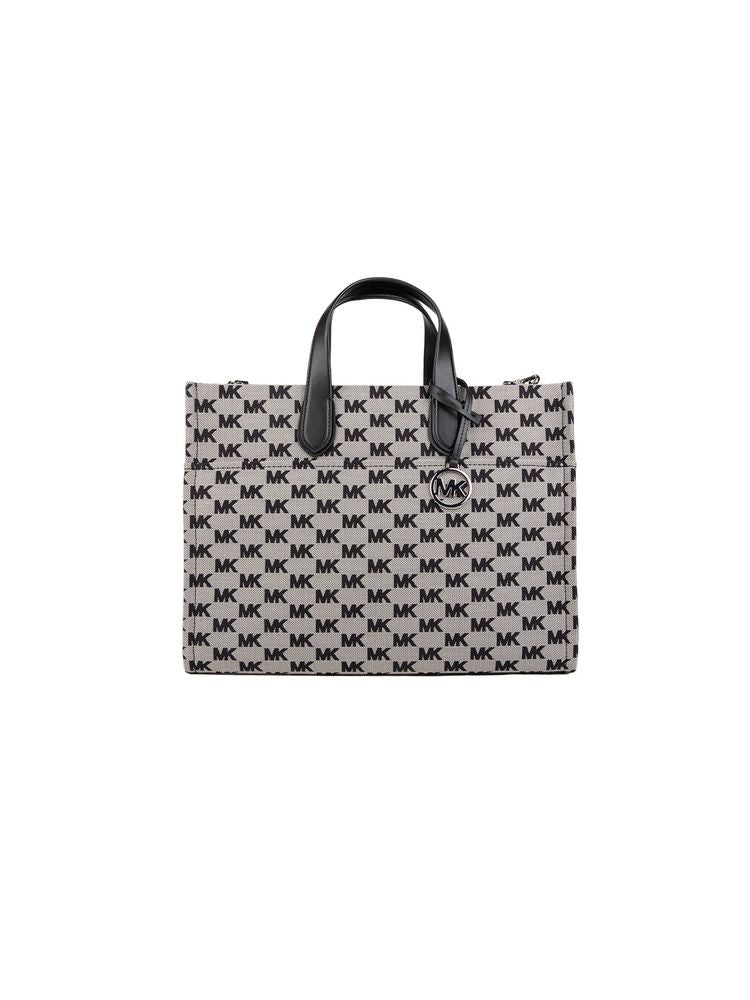 Michael Kors Gigi Tote Bag — Black Cotton