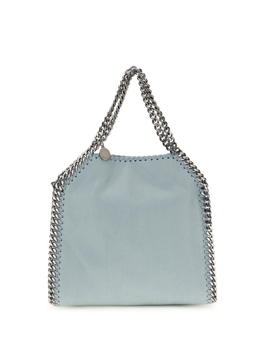 Stella Mccartney Top Handle Bag — Blue Polyester