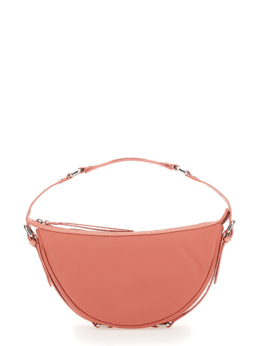 By Far Gib Shoulder Bag — Pink Leather