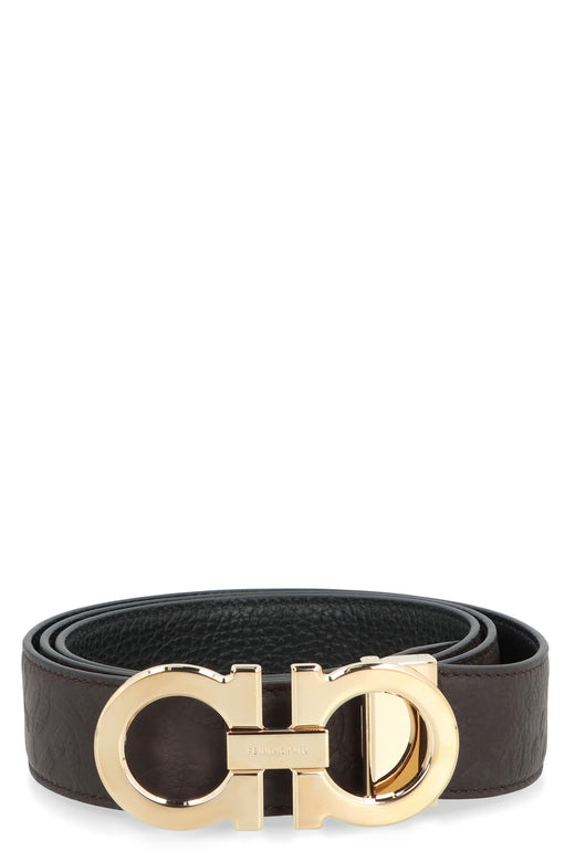 Ferragamo Belt — Brown Calfskin