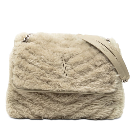 Medium Shearling Niki Shoulder Bag - Image 1