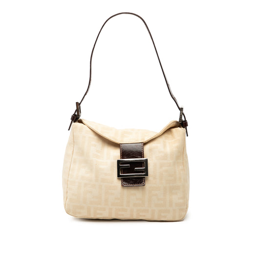 Zucca Canvas Double Flap Shoulder Bag - Image 1
