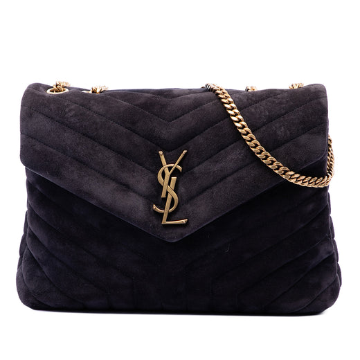 Medium Matelasse Suede Monogram LouLou Shoulder Bag - Image 1