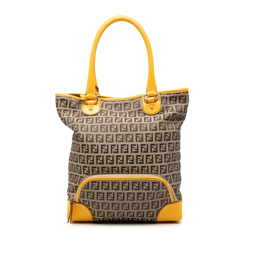 Zucchino Canvas Chef Front Pocket Shopping Tote - Image 1