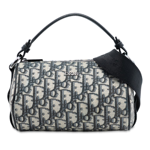 Mini Oblique Canvas Roller Messenger Bag - Image 1