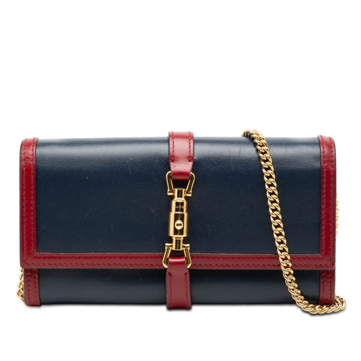 Bicolor Calfskin Jackie 1961 Wallet On Chain - Image 1