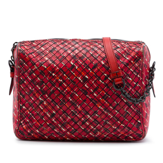 Printed Leather Camera Bag - Image 1