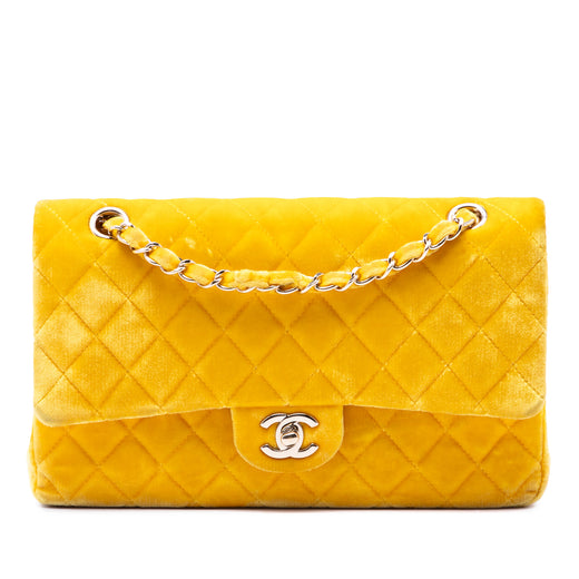 Medium Classic Velvet Double Flap - Image 1