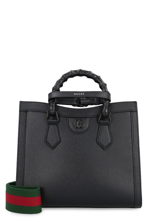 Gucci Diana Tote Bag — Black Calf