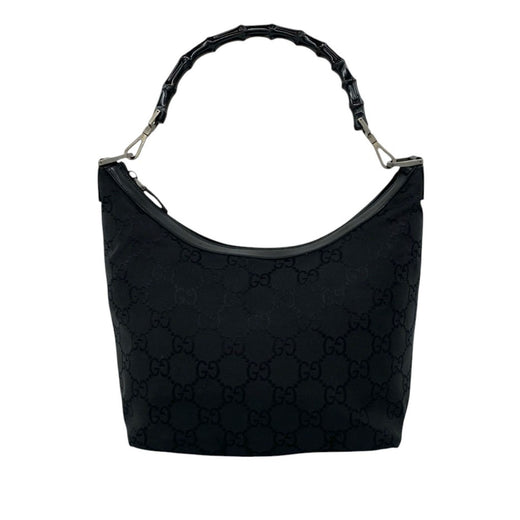 GG Nylon Bamboo Shoulder Bag - Image 1