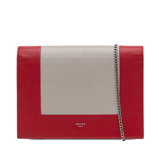 Leather Frame Wallet on Chain - Image 1