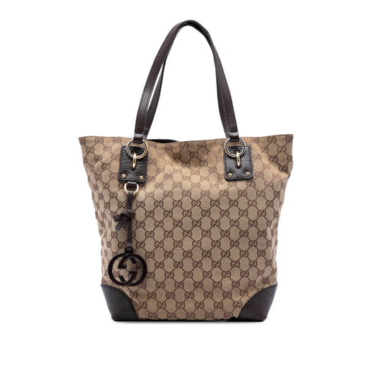 GG Canvas GG Charm Tote - Image 1