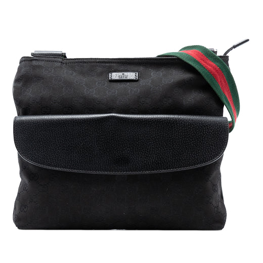 GG Canvas Web Crossbody - Image 1